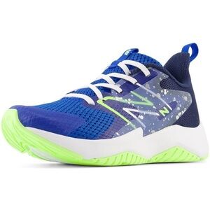 Wide - New Balance Kids' Rave Run V2 Lace-Up Running Shoe